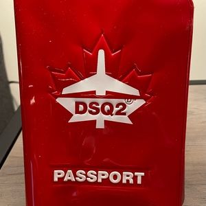DSquared2 PVC Passport holder